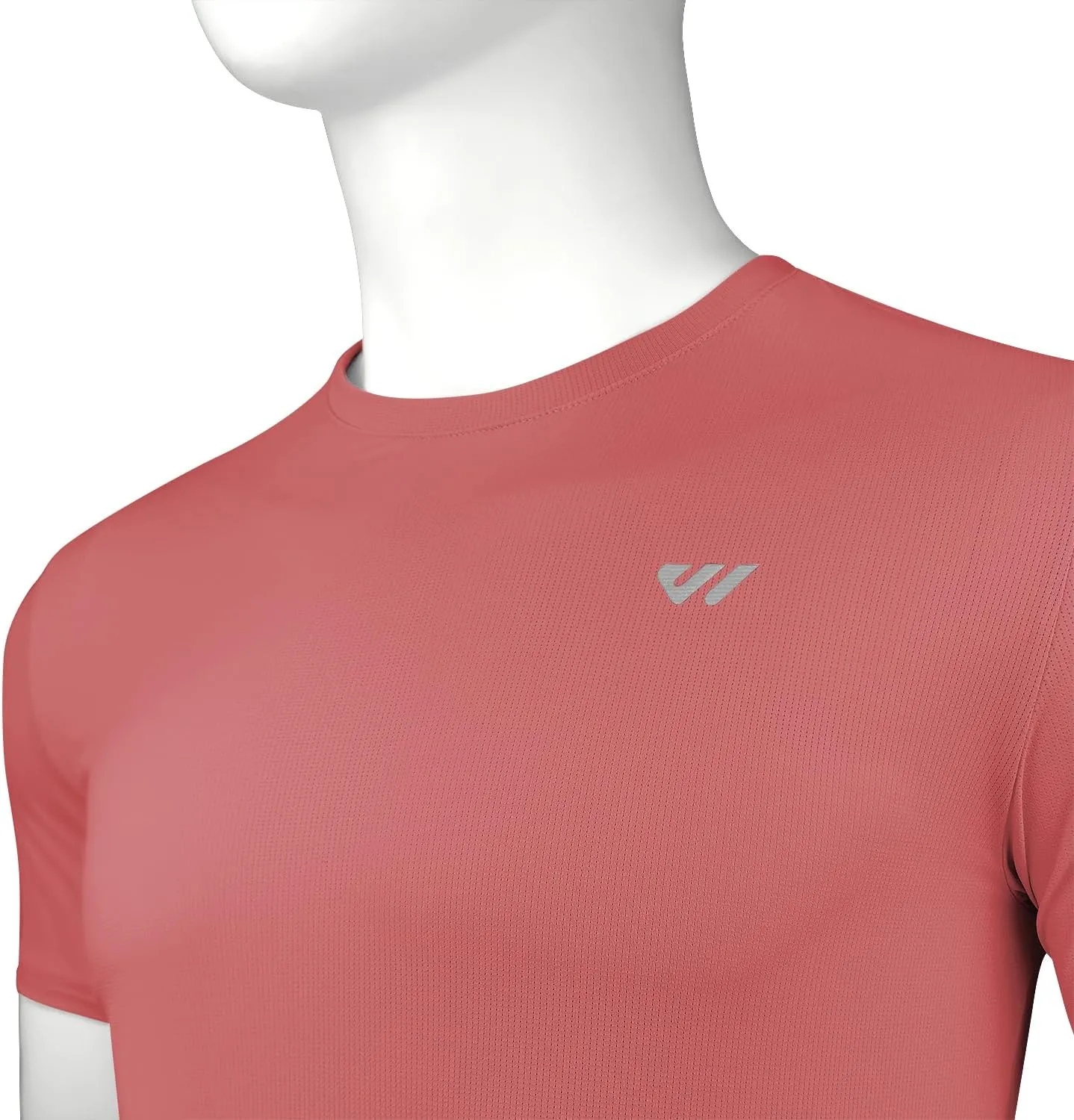 3-5 Pack Men Workout Shirts Quick Dry Running T-Shirt Short Sleeves Crew Neck Tee Athletic Moisture Wicking Gym Top UPF 50 