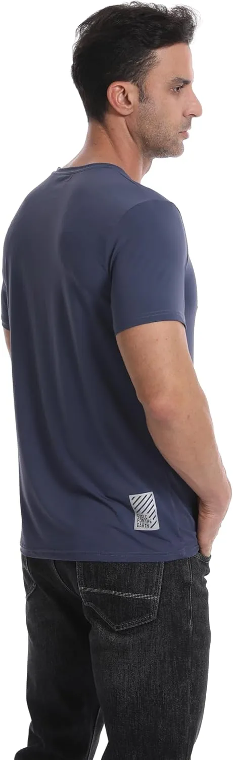 3-5 Pack Men Workout Shirts Quick Dry Running T-Shirt Short Sleeves Crew Neck Tee Athletic Moisture Wicking Gym Top UPF 50 
