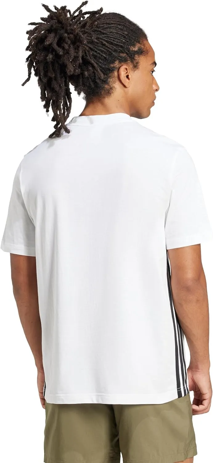 adidas Men's Essentials Single Jersey 3-Stripes T-Shirt