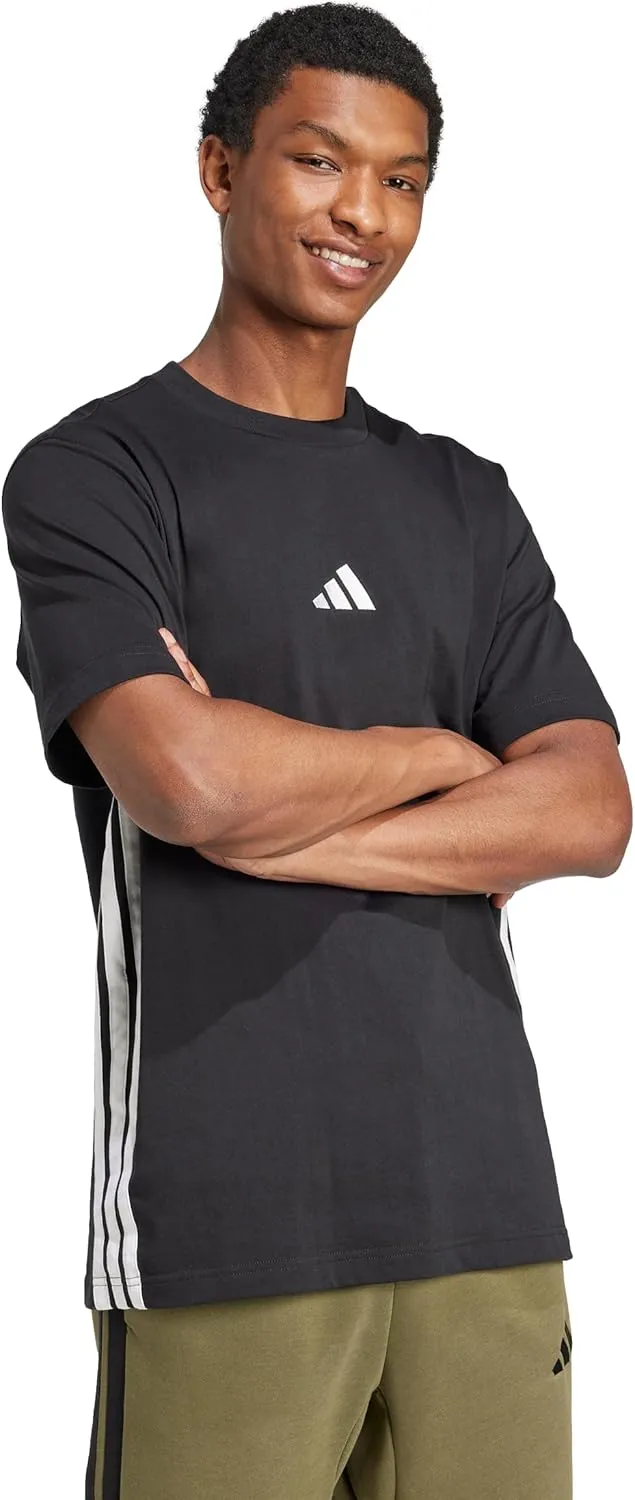 adidas Men's Essentials Single Jersey 3-Stripes T-Shirt