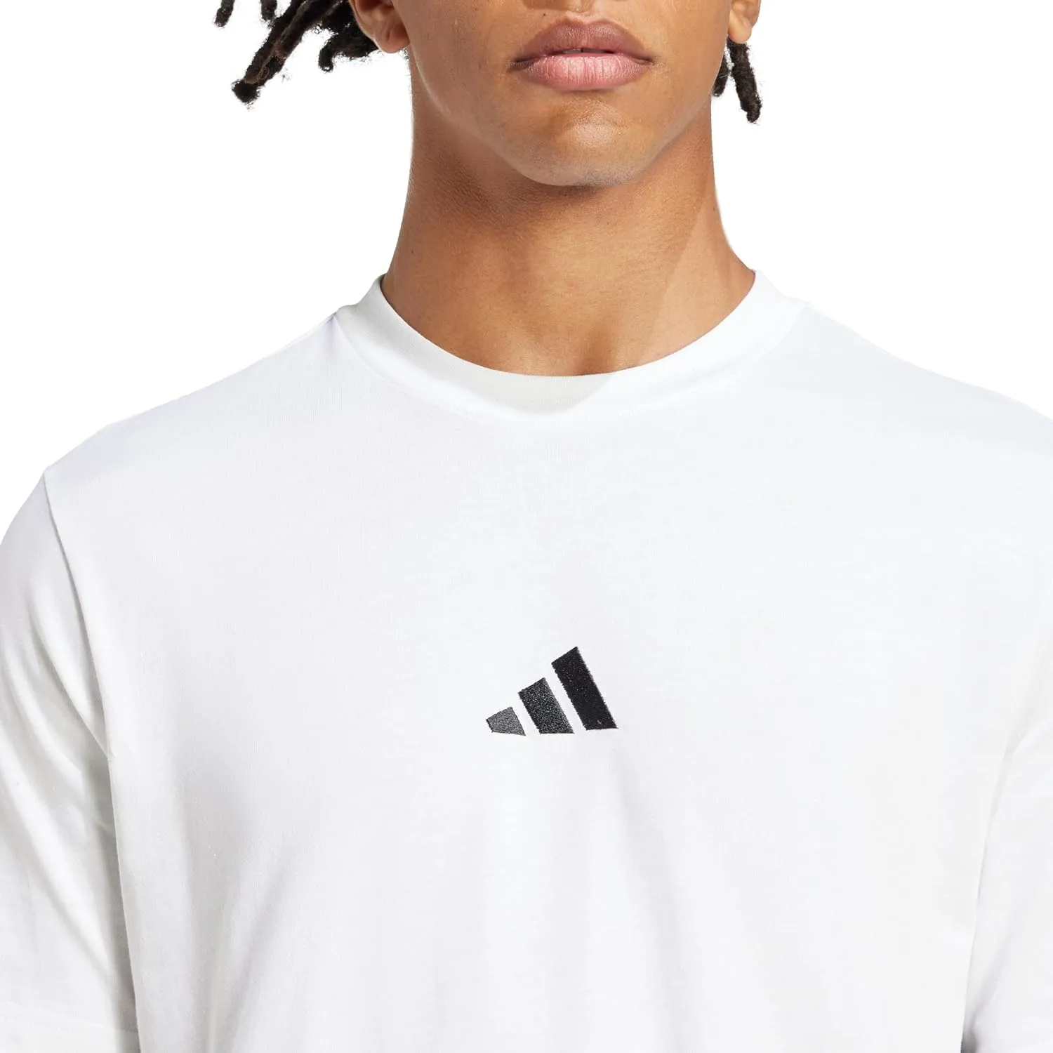 adidas Men's Essentials Single Jersey 3-Stripes T-Shirt