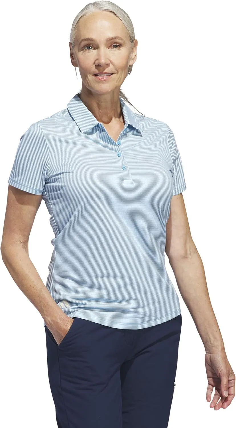 adidas Women's Ottoman Short Sleeve Polo Shirt