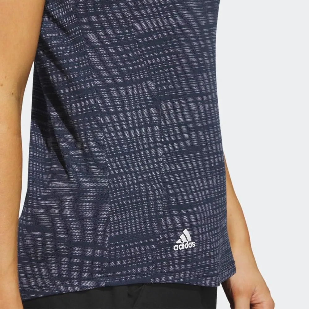 adidas Women's Space Dye Golf Polo Shirt