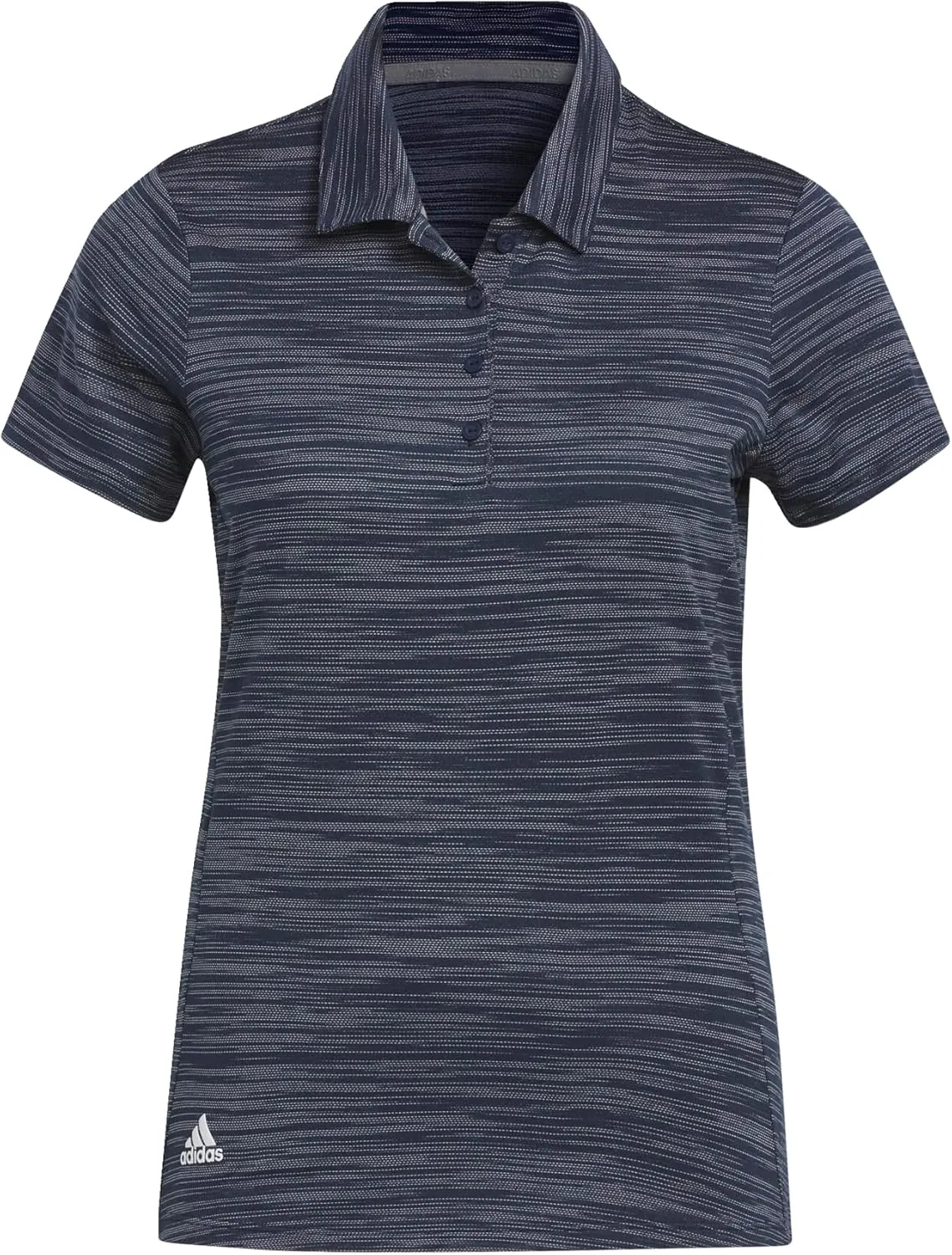 adidas Women's Space Dye Golf Polo Shirt