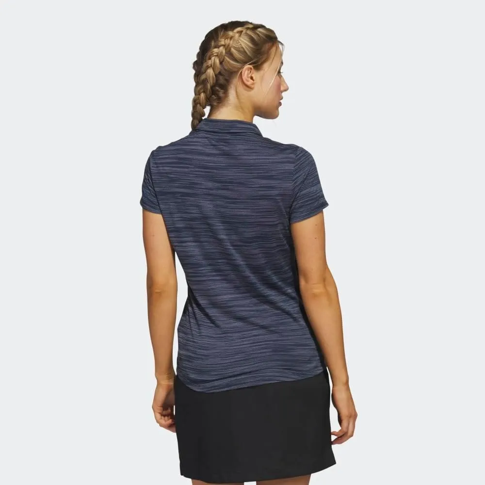 adidas Women's Space Dye Golf Polo Shirt