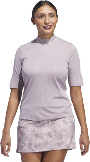 adidas Women's Standard Ultimate365 Heat.RDY Mock Neck Polo Shirt