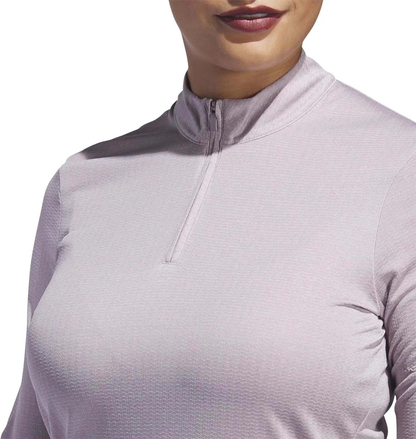 adidas Women's Standard Ultimate365 Heat.RDY Mock Neck Polo Shirt