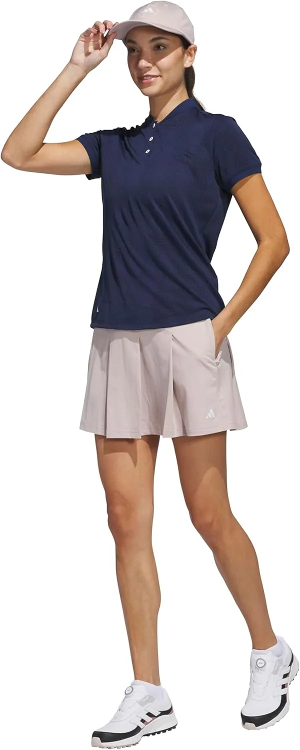 adidas Women's Ultimate365 Diamond Jacquard Polo Shirt
