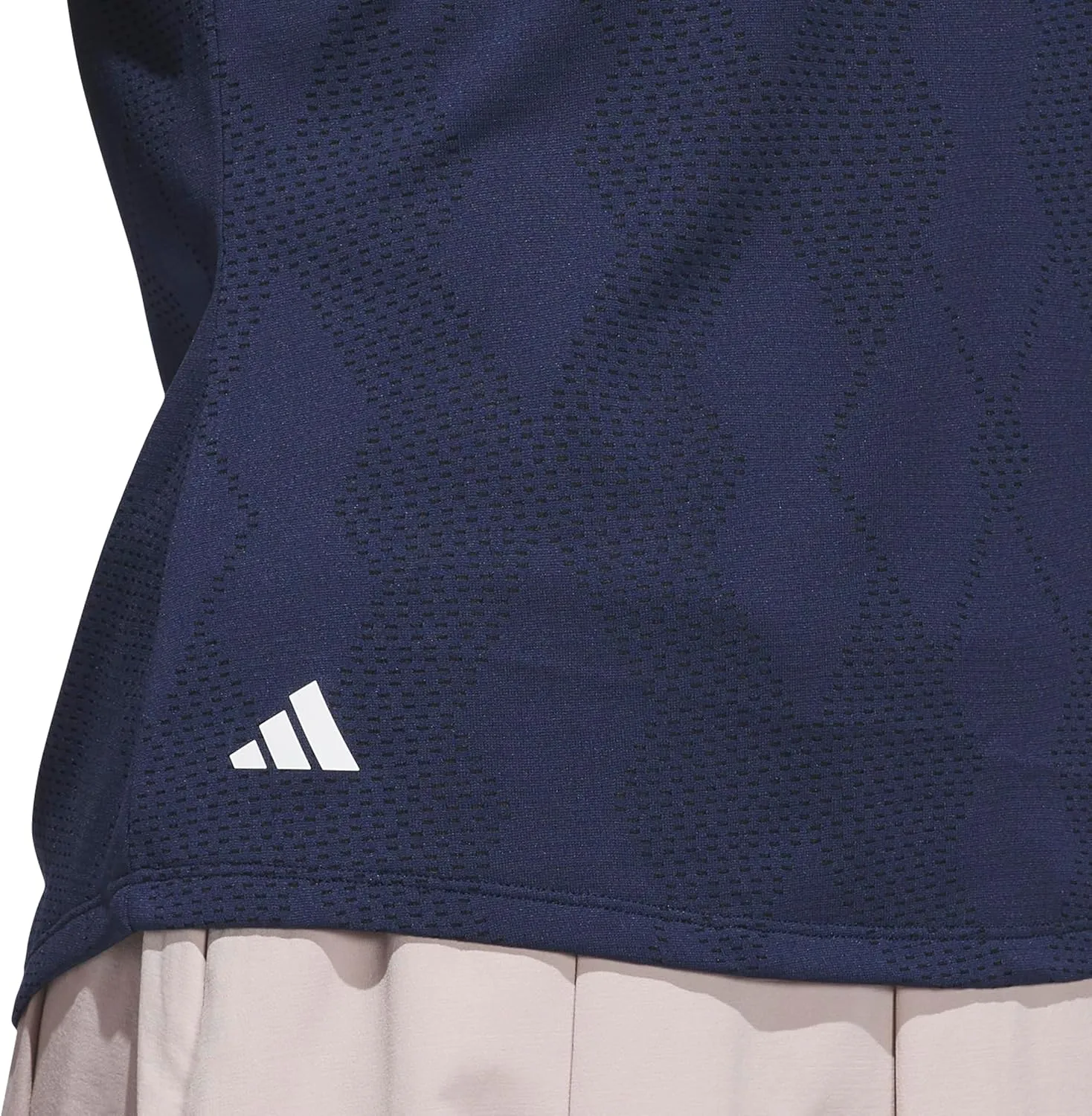 adidas Women's Ultimate365 Diamond Jacquard Polo Shirt