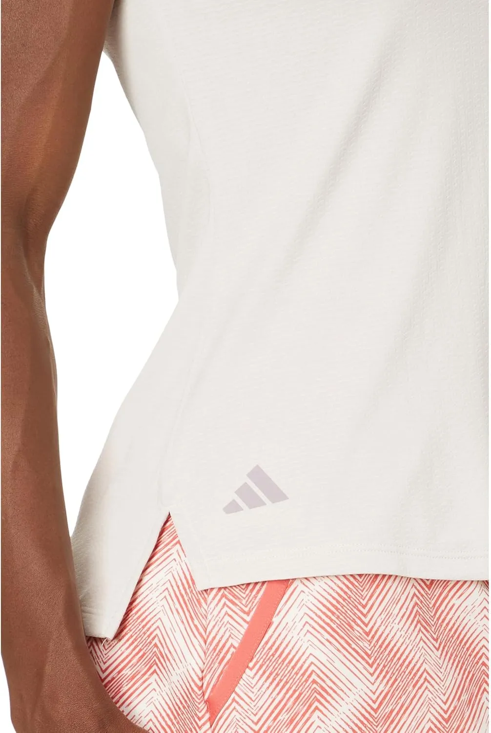 adidas Women's Ultimate365 Textured Sleeveless Polo Shirt
