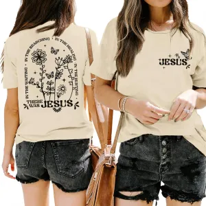 BINTEHGS Christian Jesus Shirts for Women Religious Faith Boho Graphic Tees God Inspirational Bible Verse Tshirts Clothing
