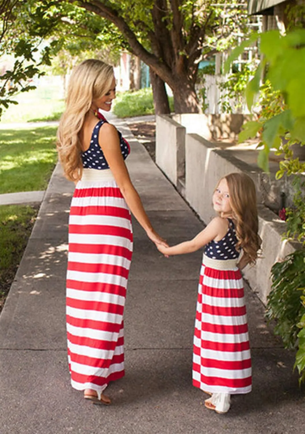 BOFETA Family Matching Dress Holiday Summer Printed Dress Floral Beach Cute Long Dress