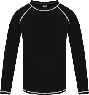 Boys' Rash Guard Long Sleeve UPF 50 Sun Shirts for Toddler Kids Rashguard Water Swimming