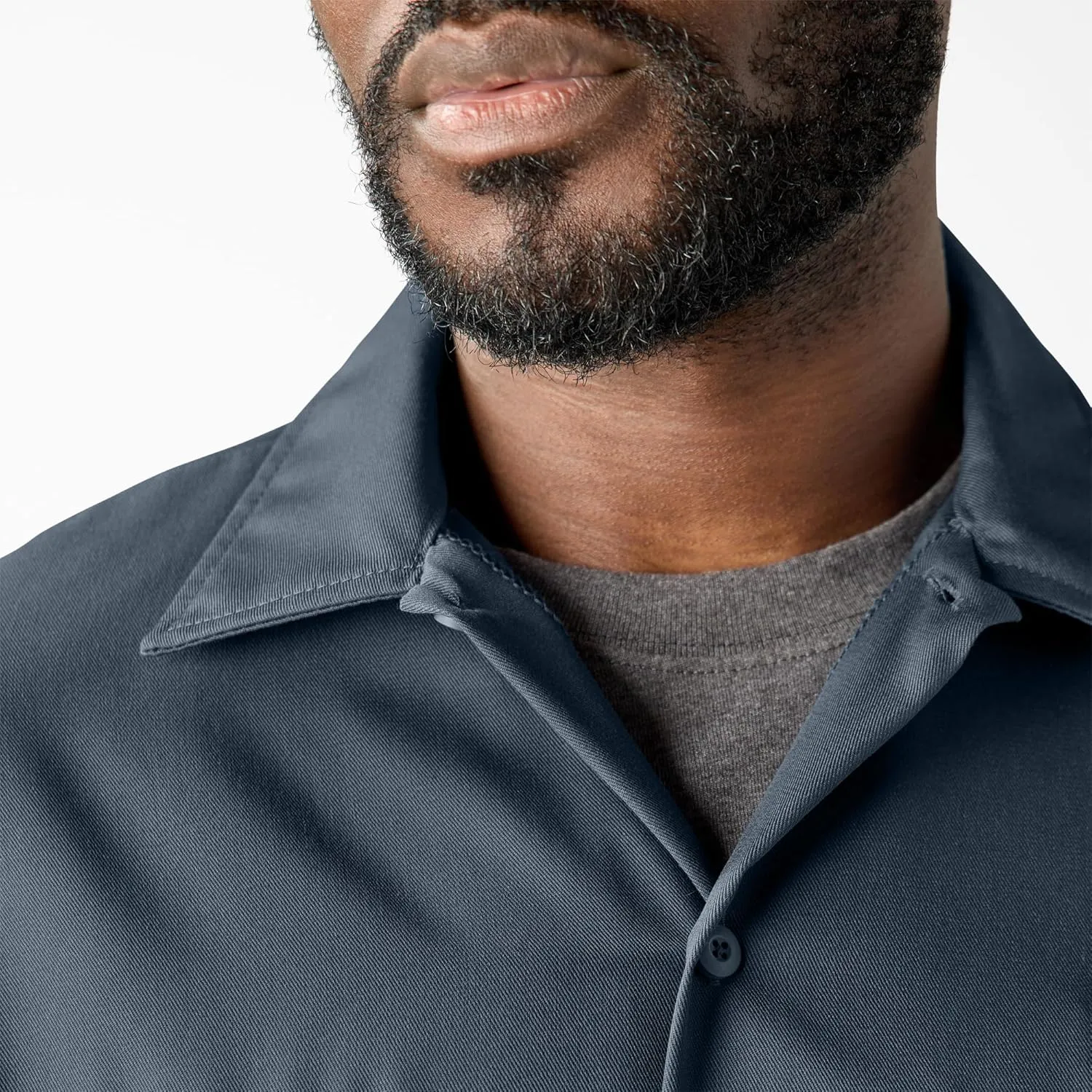 Dickies Men's Big and Tall Long Sleeve Work Shirt