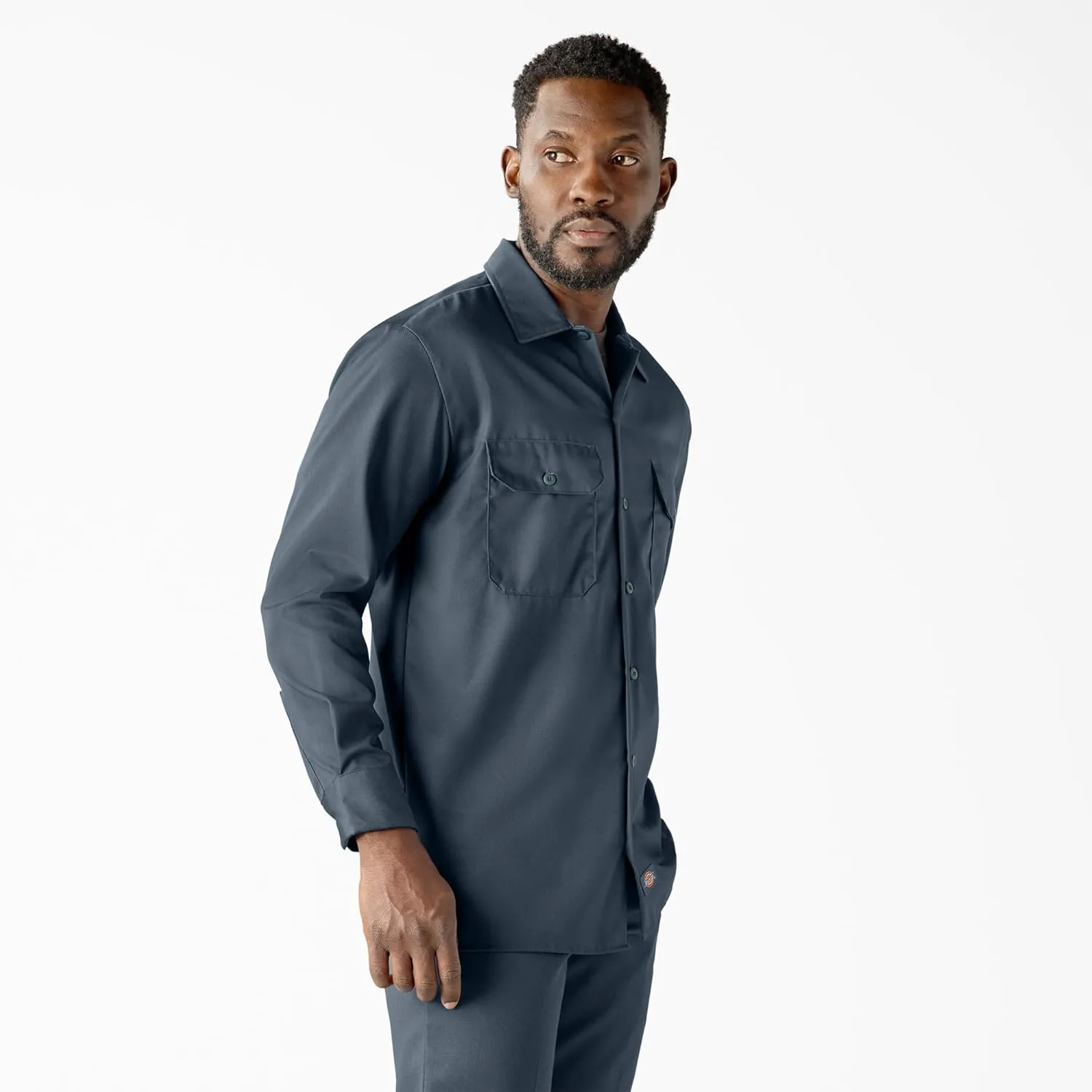 Dickies Men's Big and Tall Long Sleeve Work Shirt