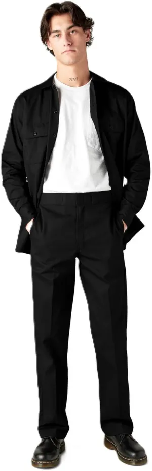 Dickies Men's Big and Tall Long Sleeve Work Shirt