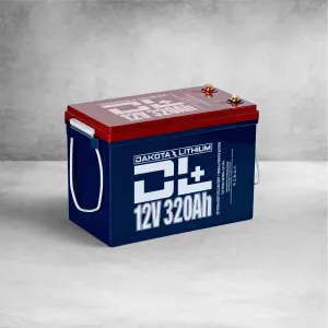 DL  12V 320Ah Dual Purpose Heated LiFePO4 Battery
