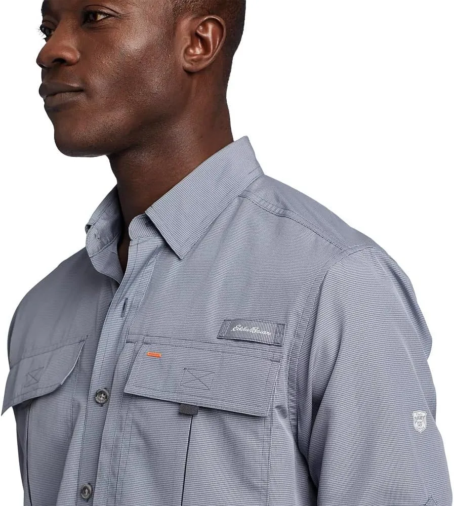Eddie Bauer mens Upf Guide 2.0 Long-sleeve Shirt