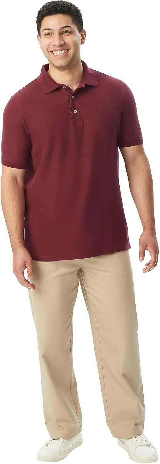 French Toast Boys' Short Sleeve Pique Polo T-Shirt