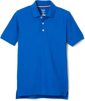 French Toast Men's Short Sleeve Pique Polo T-Shirt