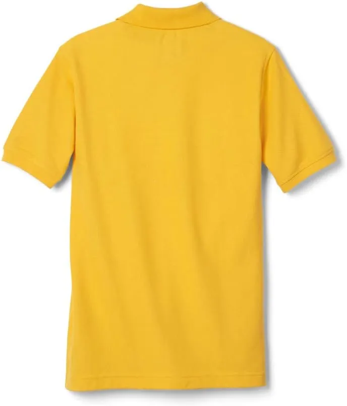 French Toast Men's Short Sleeve Pique Polo T-Shirt