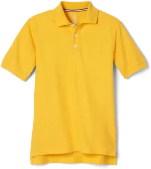 French Toast Men's Short Sleeve Pique Polo T-Shirt