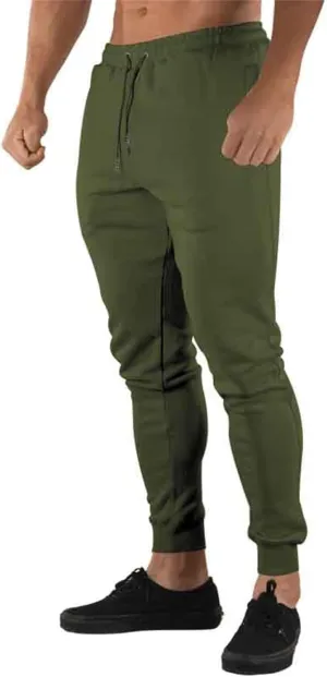 GIERIDUC Mens Heavyweight Fleece Sweatpants Tactical Pants for Men Black Corduroy Pants Mens Skinny Sweatpants