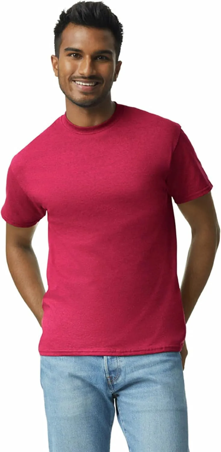 Gildan Unisex Adult Ultra Cotton T-Shirt, Style G2000, Multipack