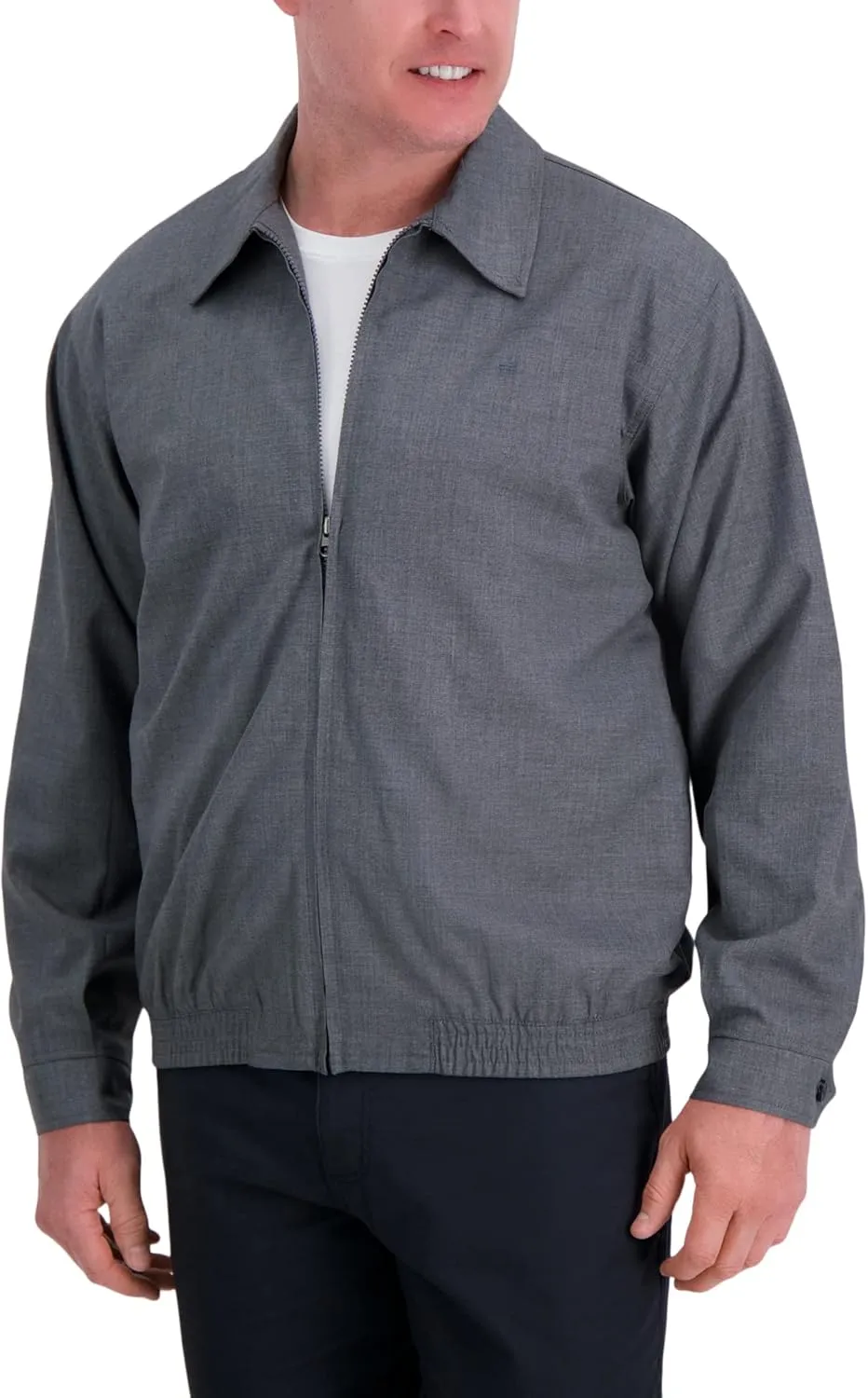 Haggar Men's Lightweight All Season Layering Shackets & Outerwear