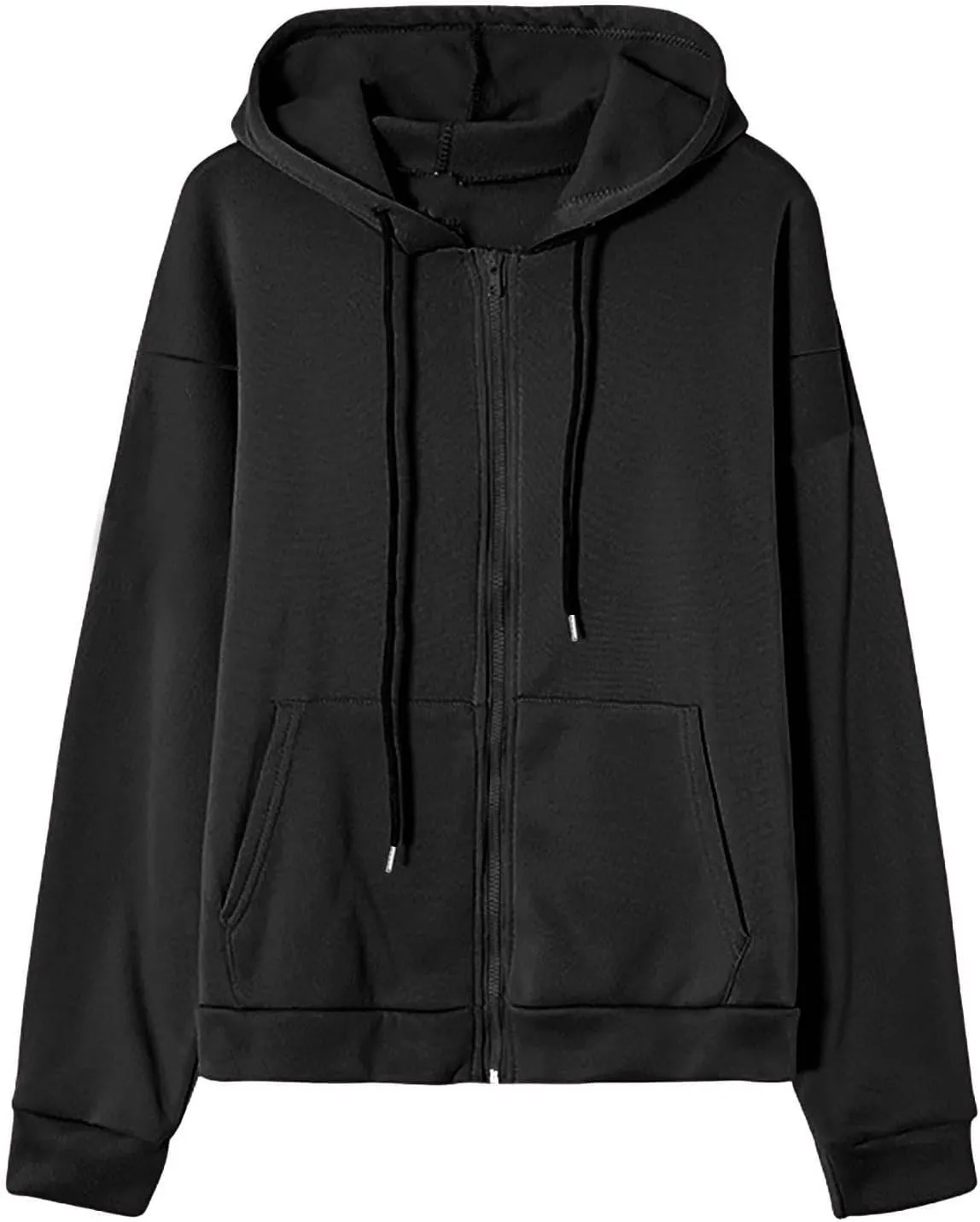 HGps8w Dear Person Behind Me Womens Zip Up Hoodies, Funny Sayings Oversized Long Sleeve Casual Sweatshirts Jackets