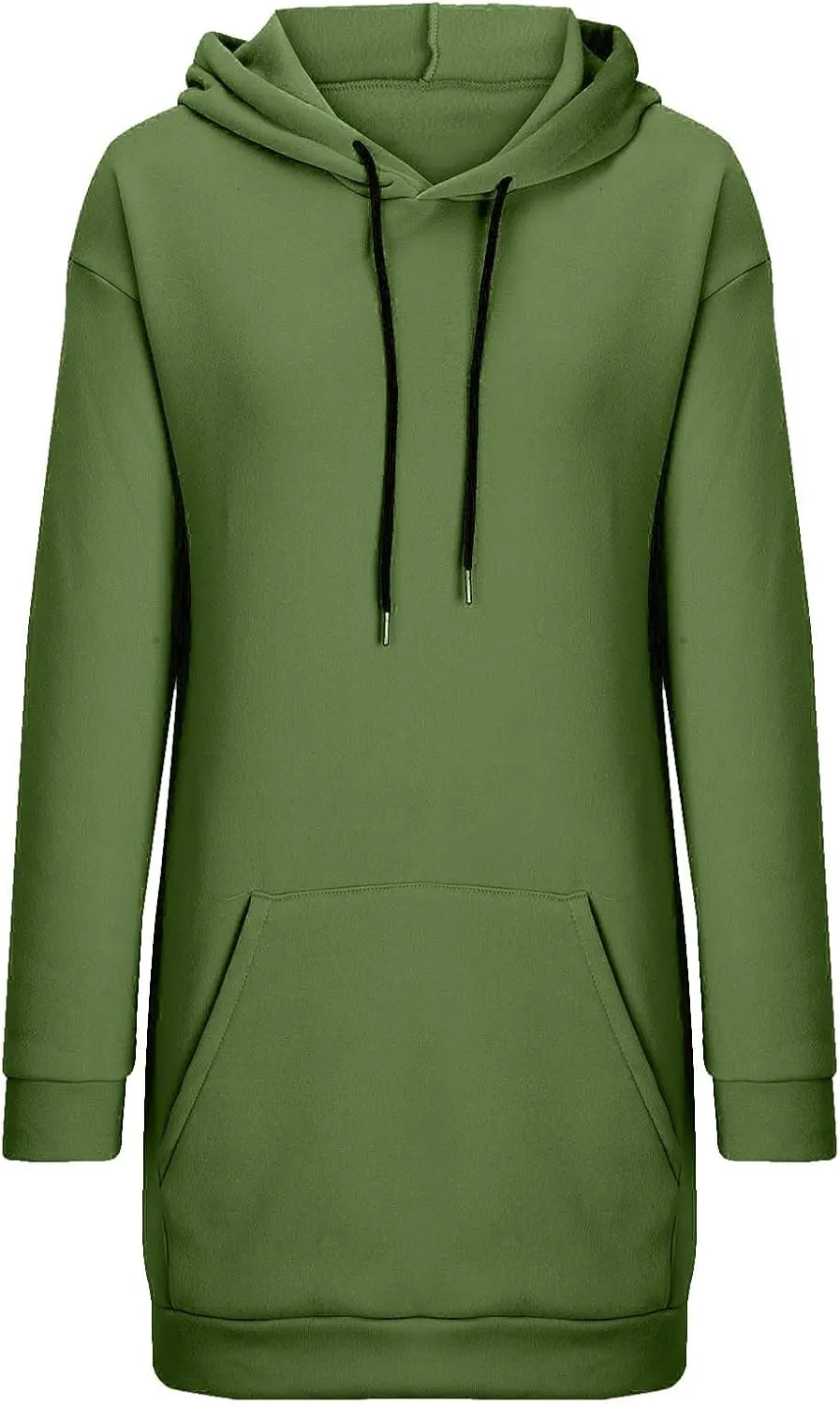 Hoodie Dress for Women Oversized Hoodies for Women Plus Size Casual Crewneck Long Sleeve Pullover with Pockets