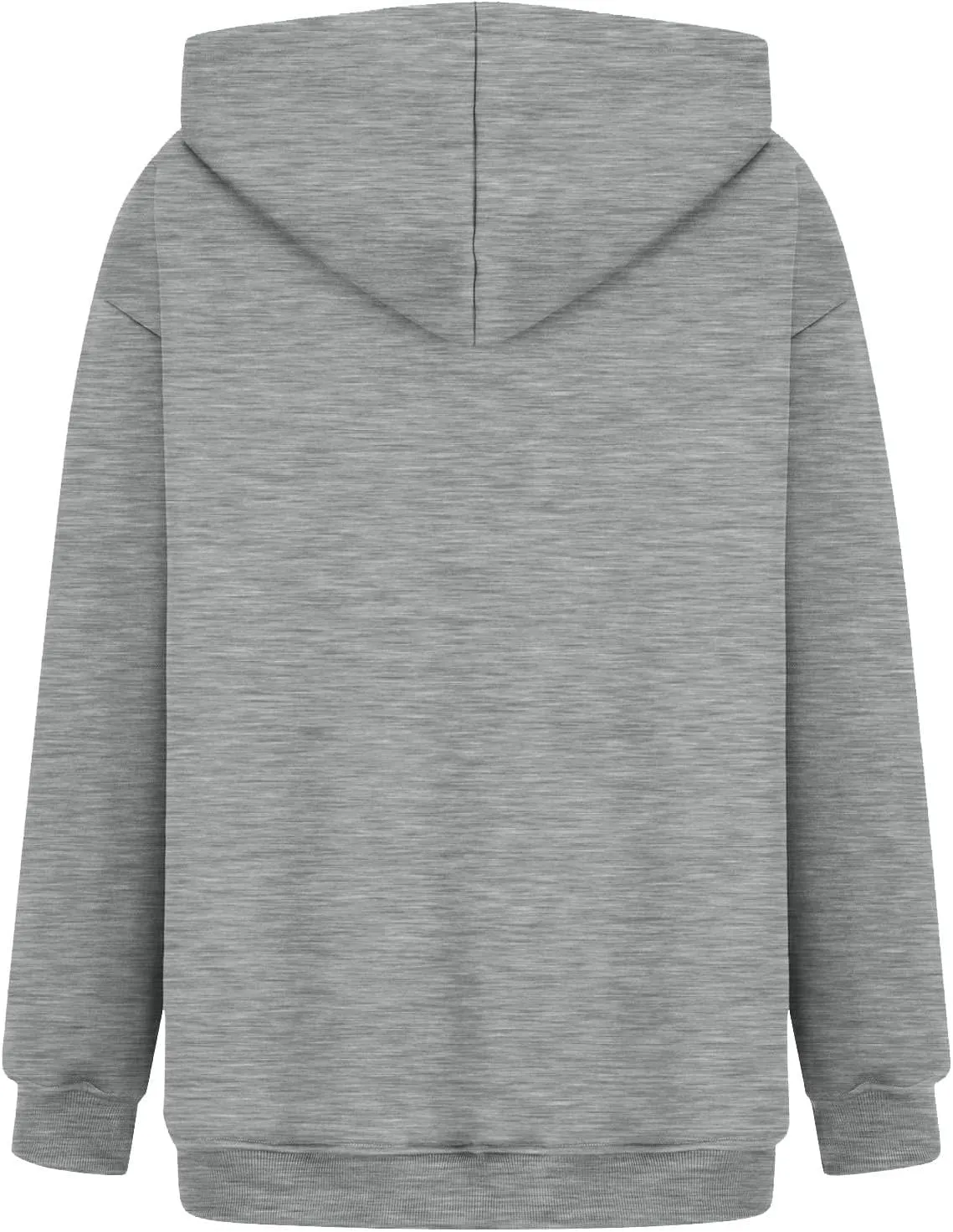 Hoodies For Women, Long Sleeve Oversized Fall Fashion Pullover Tops Casual Holiday Plain Sweatshirts With Pockets