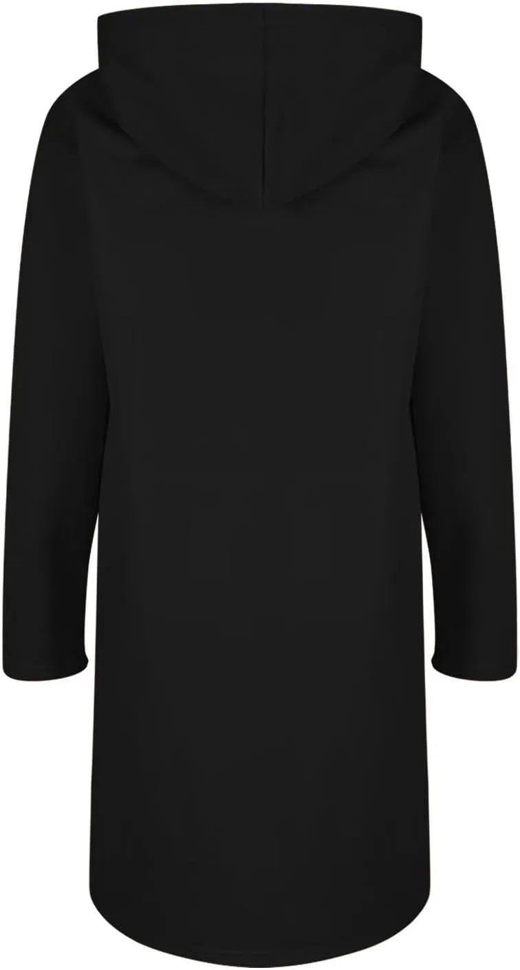 Hoodies for Women Oversized Cardigan Zip Up Casual Hooded Sweatshirt Fall Fashion Fleece Long Hoodies with Pocket