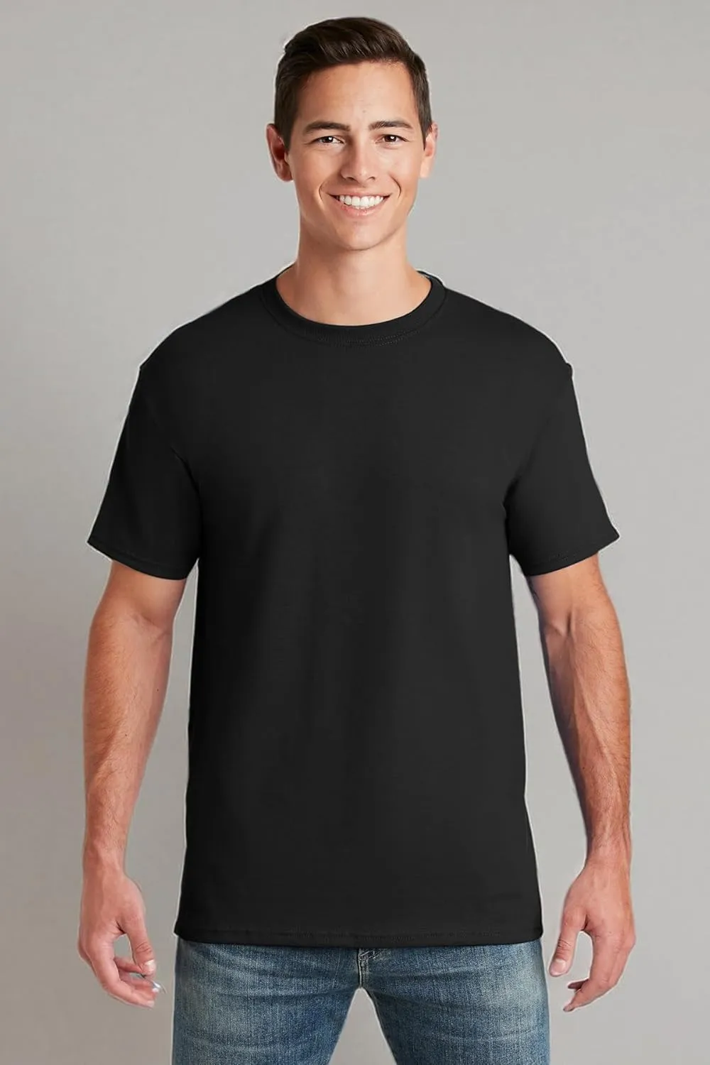 Jerzees Men's Dri-Power Short Sleeve T-Shirt Pocket
