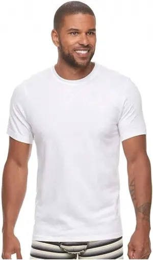 Jockey Crew Neck T-Shirt 6-Pack White MD