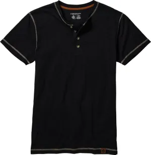 Legendary Whitetails Men's Maverick Slub Henley Short Sleeve Shirt
