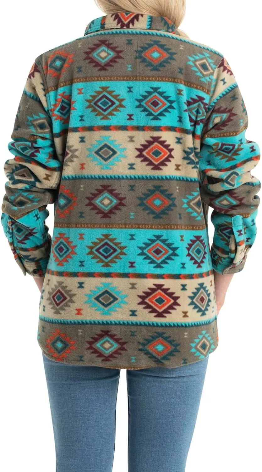 Legendary Whitetails Women's Trail Guide Fleece Button Down Shirt