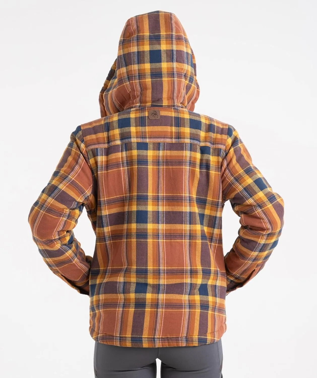 Legendary Whitetails Women's Woodland Berber Lined Hooded Shirt Jacket