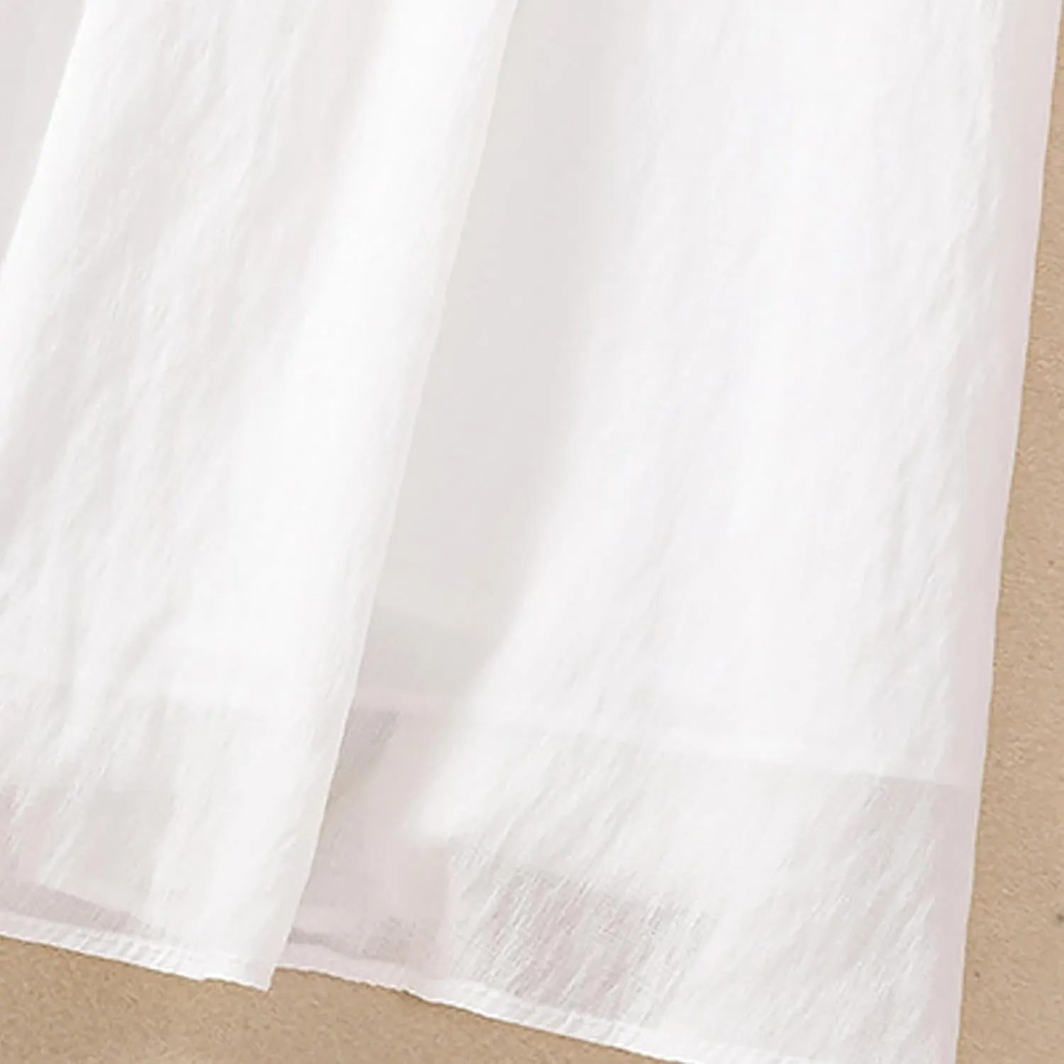 Lpmadey Women's Bohemian Style Elastic Waist Band Cotton Linen Long Maxi Skirt Dress 2024 Summer Solid A-Line Flared Skirts