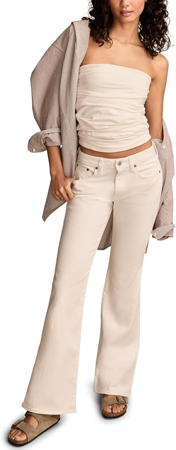 Lucky Brand Women's High Rise Curvy Flare