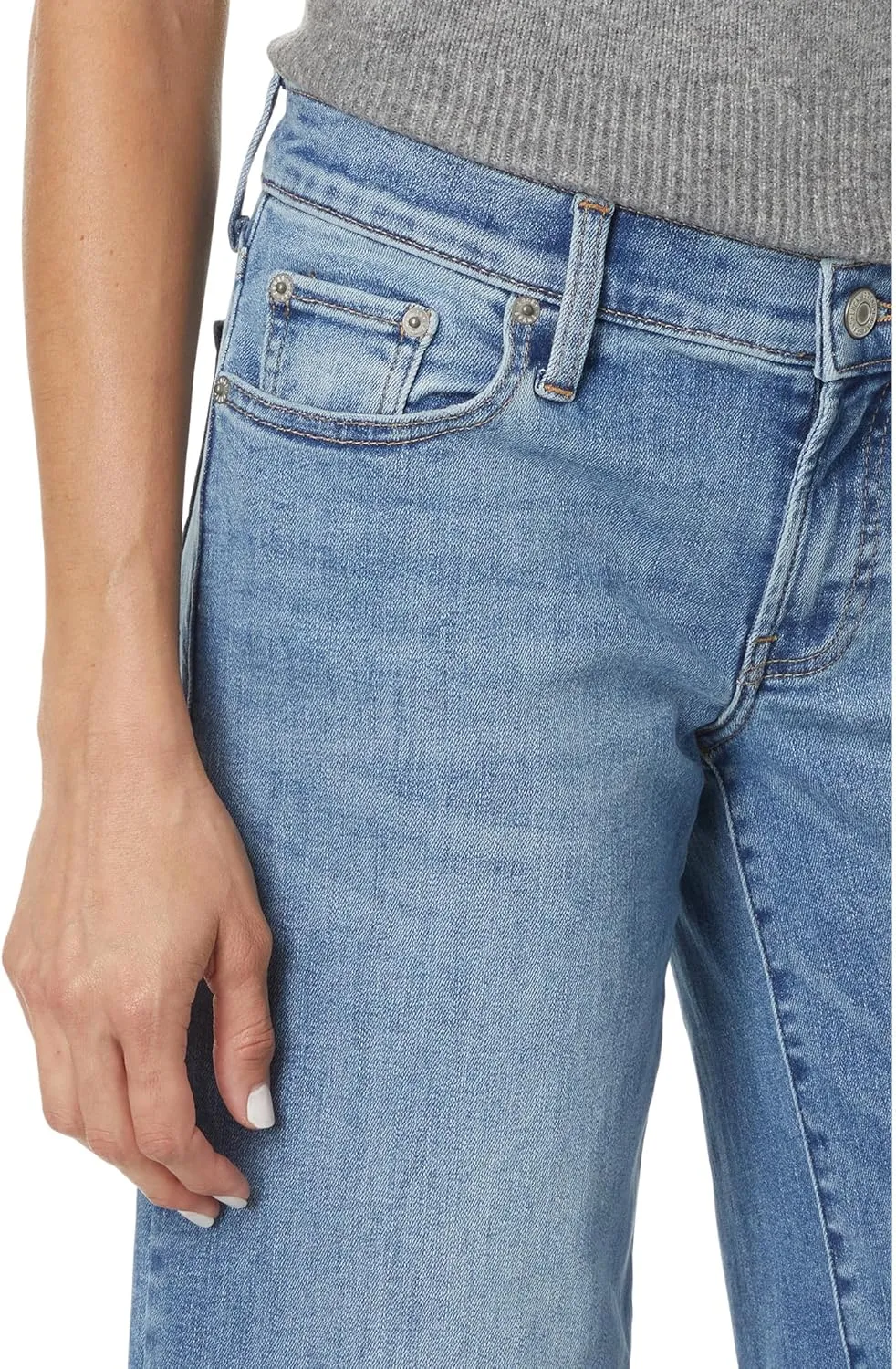 Lucky Brand Women's Mid Rise Sweet Wide Leg Jeans