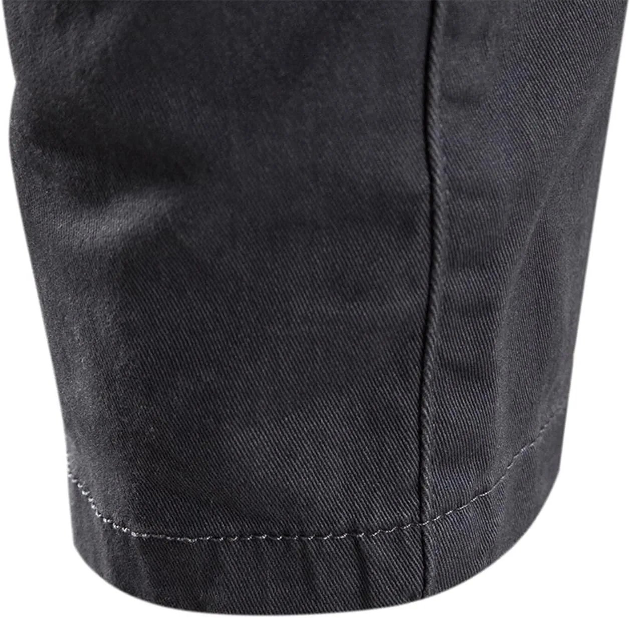 Mans Versatile Cargo Sweatpants Lightweight Solid Color Trouser Outdoor Military Multi Pocket Fashion Leisure Hiking Overalls