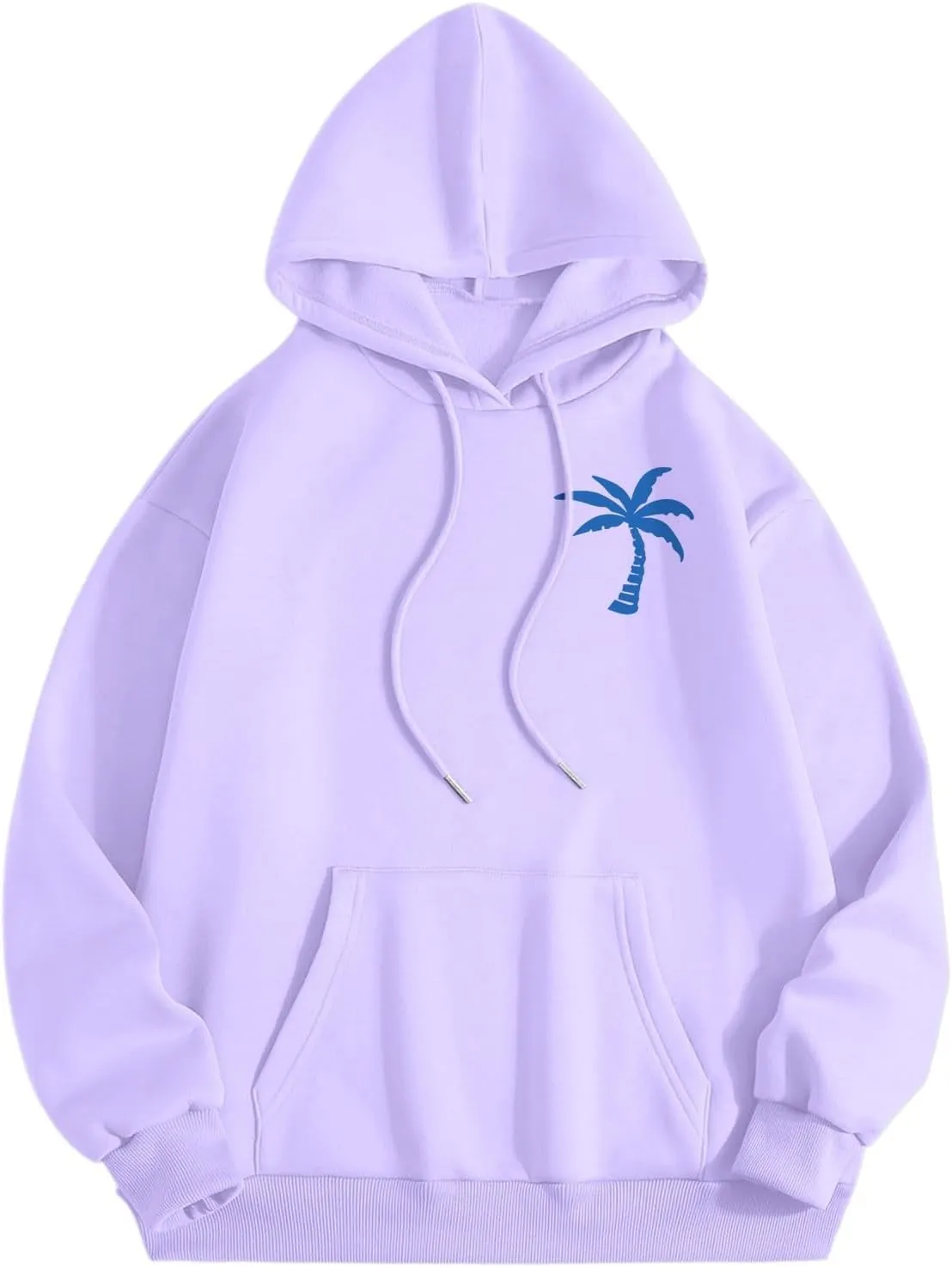 Meet Me at The Ocean Oversized Hoodies for Women Casual Drawstring Sweatshirt Fashion Long Sleeve Pullover