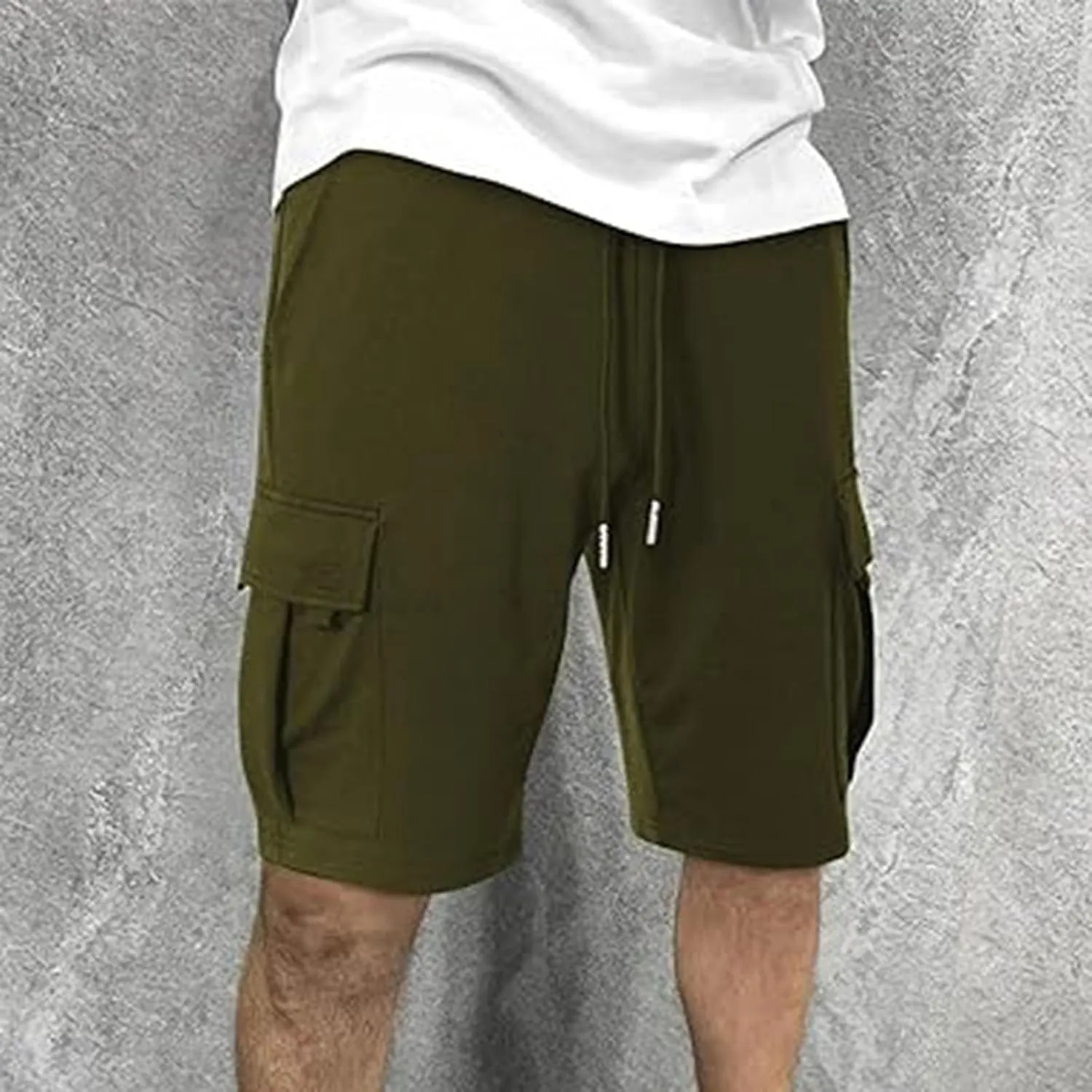 Men Jogging Pants Casual Joggers Sports Running Fitness Gym Sweatpant Open Hem Elasticated Stretch Waist Pant