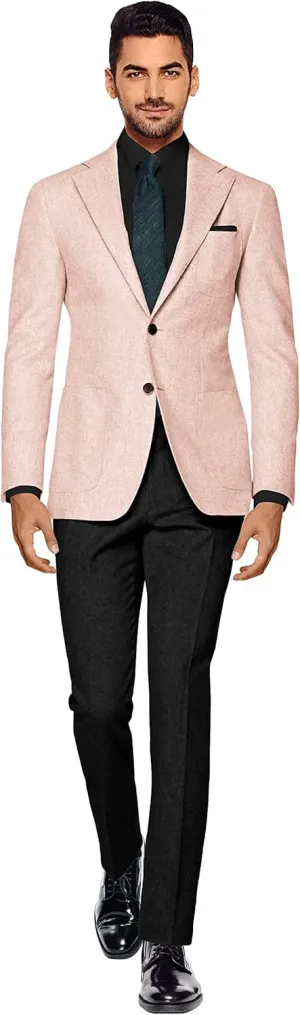Men's Blazer 2 Button Long Sleeve Regular Fit Suit Sport Coat Jacket Business Casual Lightweight Sport Coat
