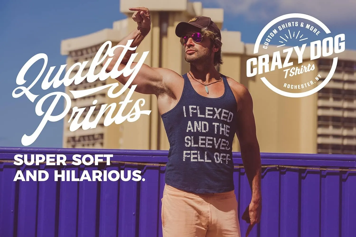 Mens Fitness Taco in My Mouth Tanktop Funny Shirt