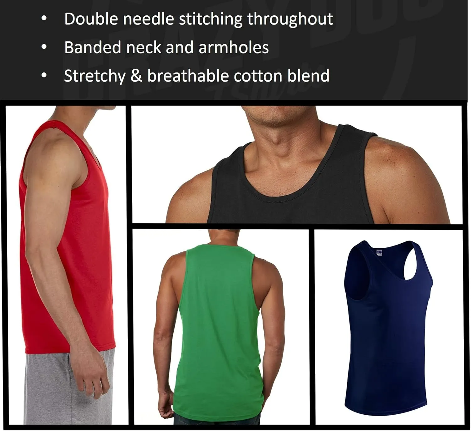 Mens Fitness Taco in My Mouth Tanktop Funny Shirt
