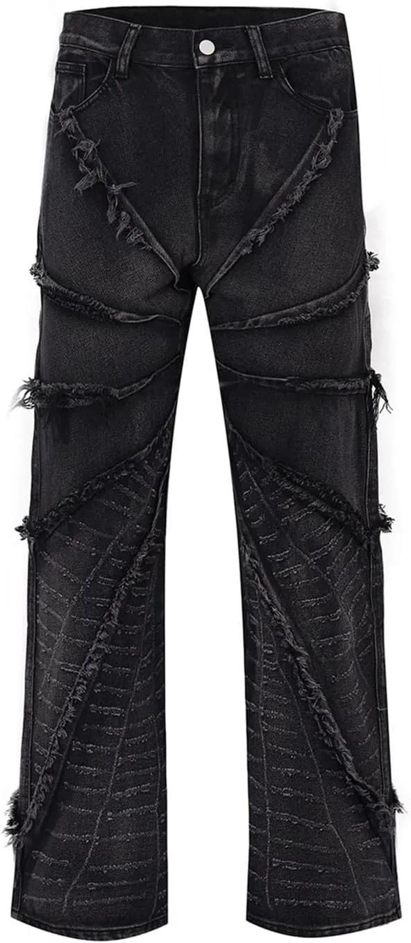Men's Jeans Casual Summer Canvas Pants Men Chino Pants Slim Fit Stretch Bodycon Trousers Casual Men's Work Trousers