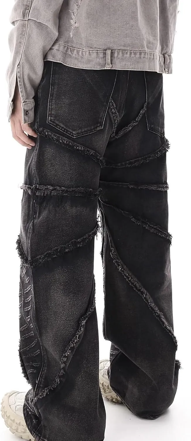 Men's Jeans Casual Summer Canvas Pants Men Chino Pants Slim Fit Stretch Bodycon Trousers Casual Men's Work Trousers