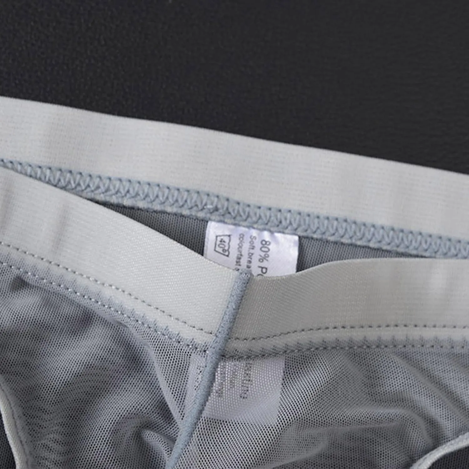 Mens Ransparent Thong Thin Mesh Sexy Underwear Birthday Packages for Men